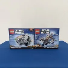 LEGO 75125/75126 Microfighters Rebel X-Wing Fighter & First Order Snowspeeder