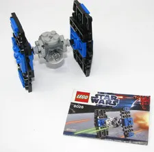 Lego 8028 - Star Wars Mini TIE Fighter - 2008 - 100% Complete w/Manual