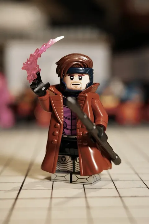 LEGO LifeBrick Custom LokLokMoc Deadpool & Wolverine Movie Gambit Minifigure NEW