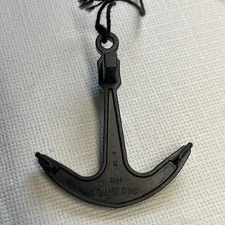 Lego 2564 Ship Boat Anchor Black 1 Top Hole Pirate 6280 6285 7075 6274 6286 4768
