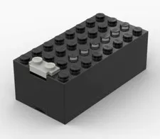LEGO smallest 9V battery box works with Power Function motors & Ligths (technic)