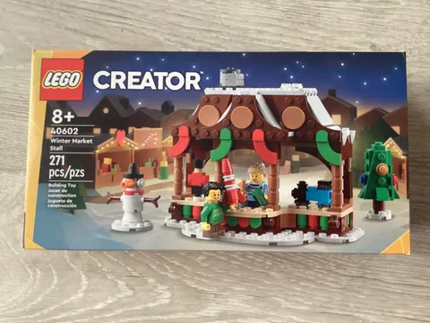 LEGO Creator Seasonal Christmas Winter Market Stall (40602) New in Sealed Box