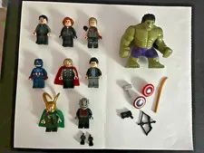 Lego Marvel Superheroes The Avengers Minifigures Lot Bonus Ant-Man & Accessories
