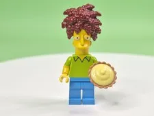 LEGO The Simpsons Sideshow Bob Minifigure sim048 w/ Pie (from Set 10352)