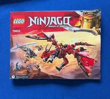 Lego Ninjago 70653 Instruction Manual Only