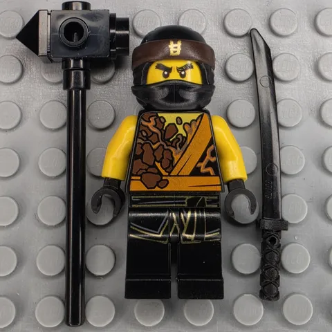 Lego Ninjago Minifigure NJO0408 Cole Spinjitzu Masters Sons of Garmadon