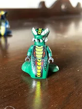 LEGO NINJAGO Acidicus Minifigure Green Snake Leader