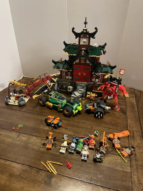 LEGO NINJAGO: Ninja Dojo Temple (71767) And 71763 Lloyd’s Race Car EVO