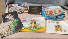 16 - Lego Instruction Manuals City, Creator, Star Wars, Disney...