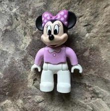LEGO DUPLO figure of Minnie Mouse. Used