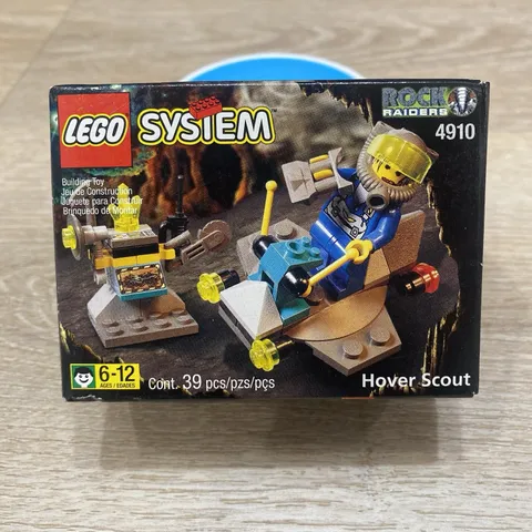 LEGO 4910 System Rock Raiders Hover Scout New SEALED Set Vintage 1999