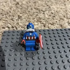 LEGO Super Heroes Space Captain America Minifigure sh0228 Avengers From 76049