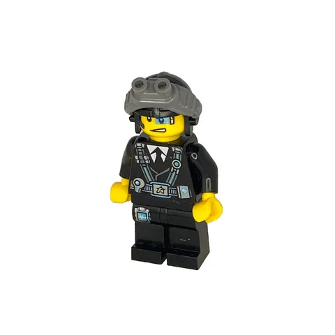LEGO 70165-1 Ultra Agents MISSION HEAD Agent Curtis Bolt UAGT15 MINI FIGURE 2014