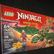 LEGO NINJAGO Dragons Rising Lloyd's Green Forest Dragon 71829 128pcs 6+
