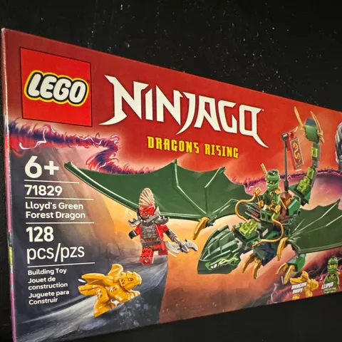 LEGO NINJAGO Dragons Rising Lloyd's Green Forest Dragon 71829 128pcs 6+