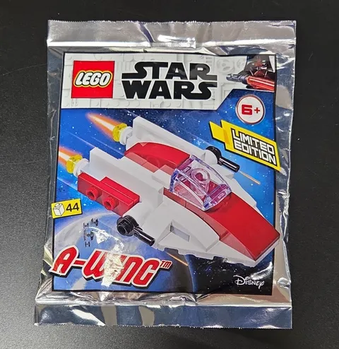 LEGO Star Wars 912060 A-Wing Limited Edition Foil Pack 44 pcs Ages 6+ (2020)