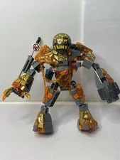 LEGO Marvel 76128 Molten Man Battle - Loose Molten Man Big Fig Incomplete