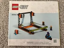 LEG0 Instructions ONLY. Stuntz City Set 60340. The Blade Stunt Challenge.