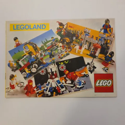 Lego System Catalog 1987 Lego Club Lego Land Space 
