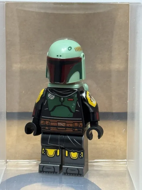 LEGO Minifigure - Star Wars Boba Fett - Repainted Beskar - No sw1245 - QTY 1