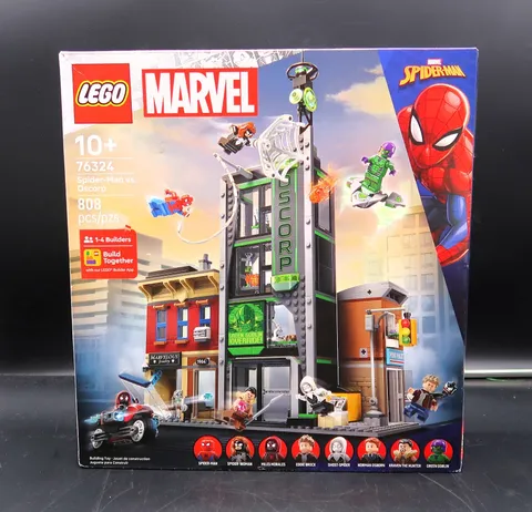 LEGO Marvel: Spider-Man vs Oscorp Building  76324 Empty Box Only