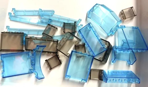 LEGO Transparent Window & Windshield Lot