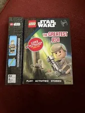 LEGO Star Wars: The Greatest Jedi Book w/ Luke Skywalker Minifigure Disney *NEW*