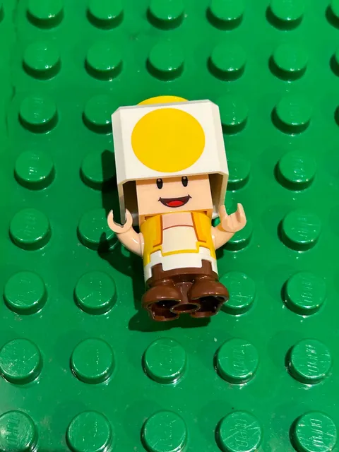 LEGO Super Mario Toad Yellow 71441 71403 71429 Minifigure