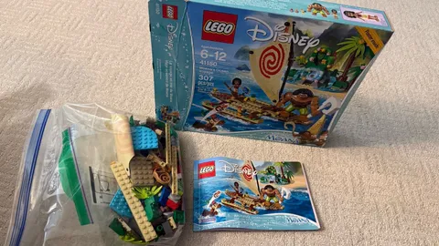 Disney Moana Lego Moana's Ocean Voyage SET 41150 COMPLETE w/ box- READ