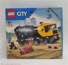 LEGO City Cement Mixer Truck Building Toy 60478 SEE DETAILS