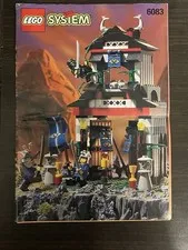 LEGO System Ninja 6083 Samurai Stronghold Instructions Booklet