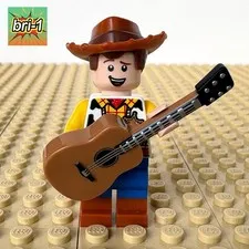 LEGO Disney 100: Woody, GUITAR, toy016, 43212, CELEBRATION TRAIN, 2023 TOY STORY