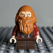 Lego Official Lord Of The Rings LOR055 Gloin Dwarf Minifigure Double Headed 3E