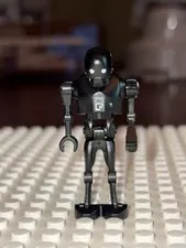 LEGO Star Wars K-2SO Droid - Dark Bluish Gray and Silver Chest Panel SW0782 Rare