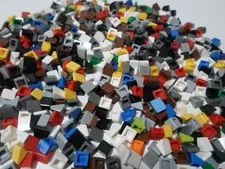 Lego 30 DEGREE 1x1x2/3 MIXED COLORS slope 600 PIECES PART # 54200