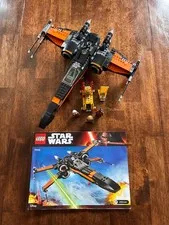 LEGO Star Wars: Poe's Fighter (75102) *retired*, 99% complete-missing BB8.