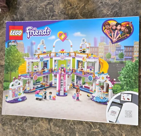 LEGO Friends 41450 Heartlake City Shopping Mall Manual Booklet English