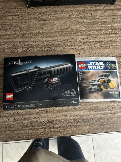 lego 40917 the darksaber Lego Starwars Plus Free Gift With Purchase 30728