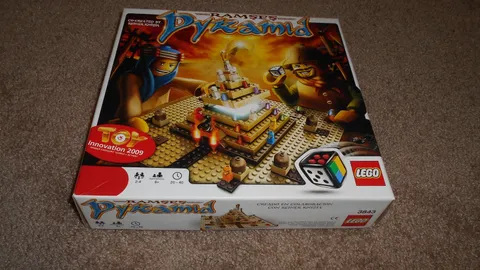 LEGO Ramses Pyramid #3843- Complete in original box -preown