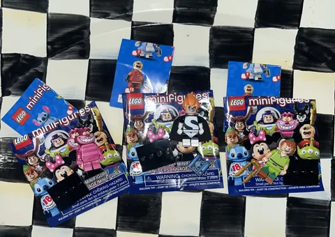 LEGO® Lot W/Peter Pan Minifigure Disney Series 1 ~Retired Cheshire Cat~ Syndrome