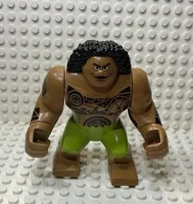 LEGO Disney Maui Bigfig Minifigure moa003 Tattoos Moana Set 41150 41149