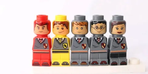 LEGO Harry Potter Hogwarts Game Replacement Micro-Figures Lot Of 5