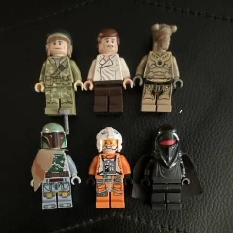 LEGO Star Wars Minifigure Lot of 5 , Plastic, Age 6+