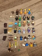 LEGO Mini Figures Lot, Some Incomplete. Minecraft, Ninjago, Chewbacca, Joker