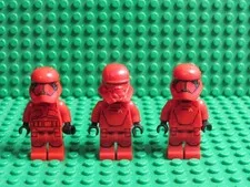 Lot of LEGO Star Wars Sith Jet Trooper Minifigures Red Stormtrooper 75266 AW78