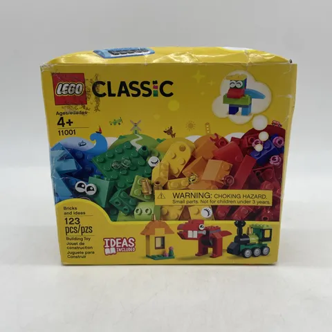 LEGO Classic Bricks and Ideas 11001 Building Kit (123 Pieces) New! Box Wear