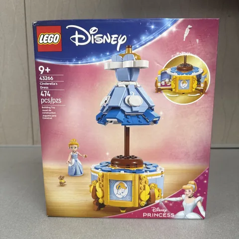 LEGO Disney Princess: Cinderella's Dress (43266) 9+ 474 Gus Cinderella Complete