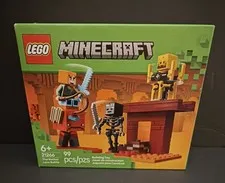 NEW LEGO Minecraft: The Nether Lava Battle (21266) 99pc Set w/Alex, Blaze