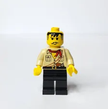 Lego Johnny Thunder Minifigure Desert Adventurers adv010 No Hat