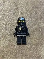 Cole The Golden Weapons Ninjago Lego Minifigure 2263 Black Ninja CL18